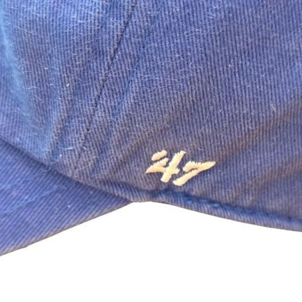 47 Brand Chicago Cubs MLB Baseball Cap Blue Adjustable Strapback Dad Hat OSFA - Picture 10 of 14